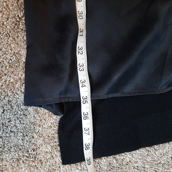 Sundance Jillian Wool Silk Black Knee Length Dress SZ XS - Picture 10 of 11